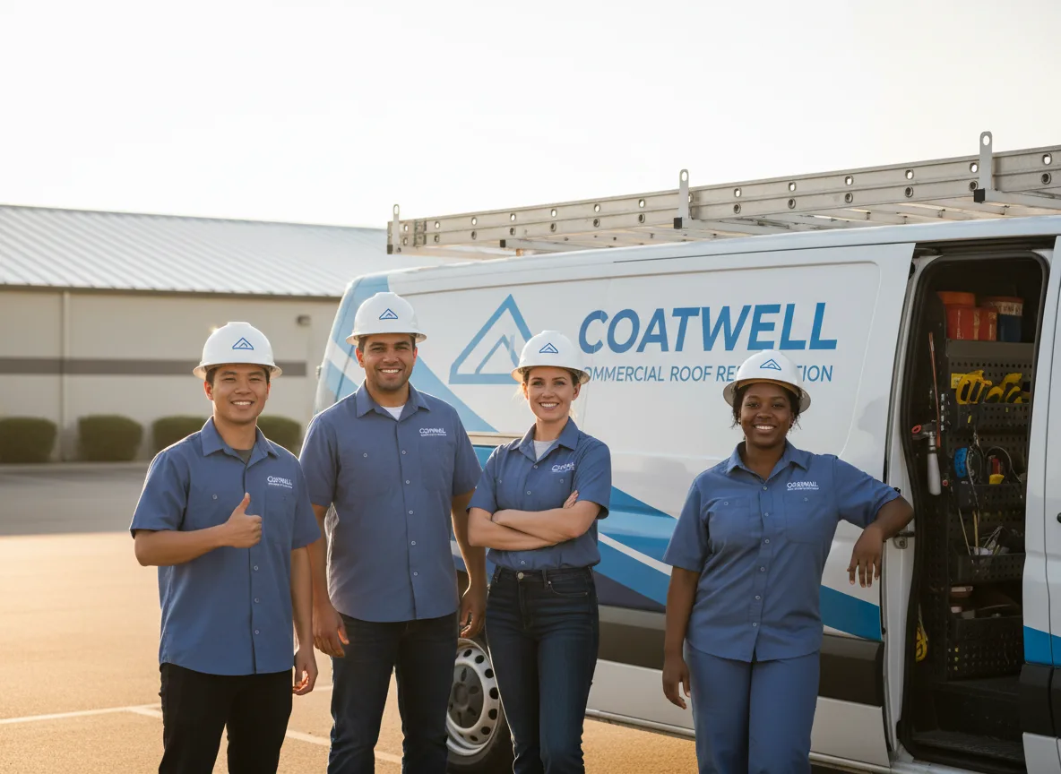 Commercial roof coating company in Potosi, WI